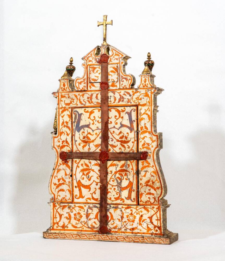 reliquiario architettonico (ad altarolo)